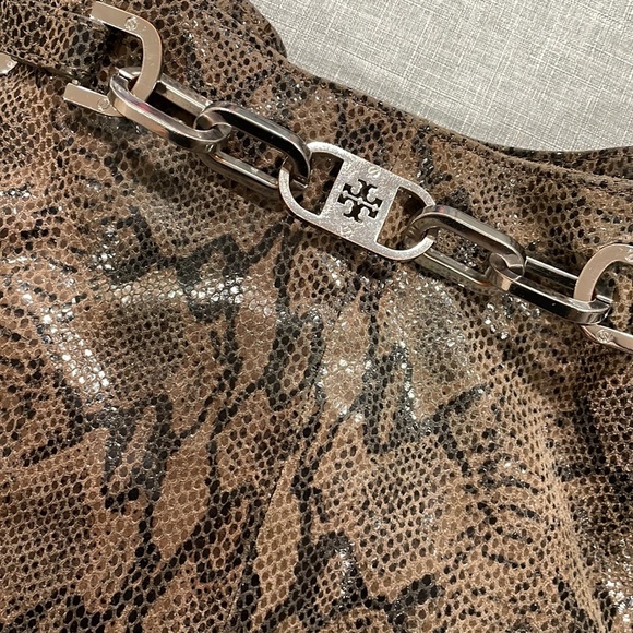 Tory Burch Natalya Python hobo - Picture 3 of 17